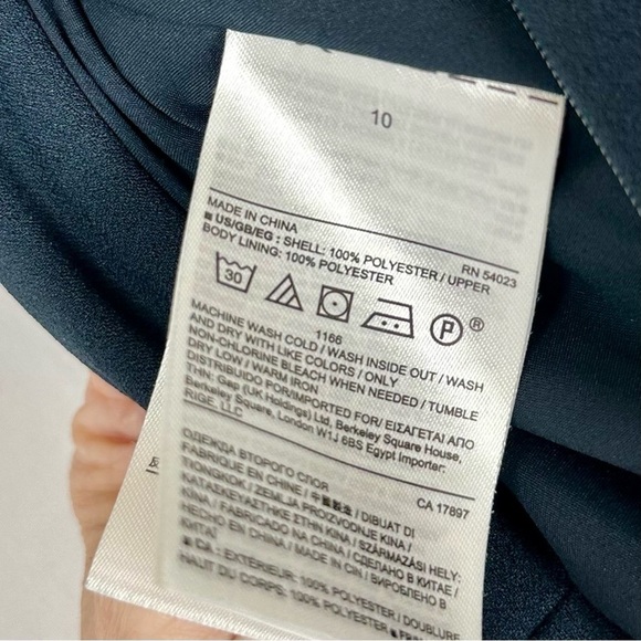 Tahari Arthur S. Levine Emerald Green Pocket Sheath Dress Size 8 - Picture 9 of 9